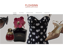 Tablet Screenshot of flohsinn.com